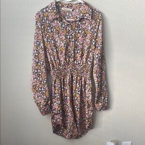 Floral Long Sleeve Dress